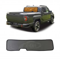 Rear Windscreen Sun Shade for Kia Tasman Dual Cab 2025-Onwards Car Custom Wind Screen Sun Blind Mesh