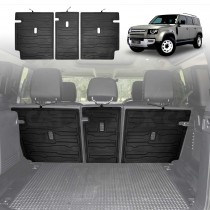 Back Seat Protector for Land Rover Defender L663 110 5 Seater 2020-Onwards All Weather Heavy Duty Car Seat Kick Mats Cover Accessories