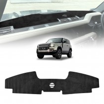 Dash Mat for Land Rover Defender 90 2021-Onwards Non-HUD Non-Slip Microfiber Pad Cover Interior Accessories