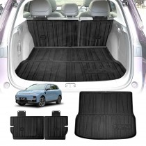 Boot Liner Kick Mats Set for Leapmotor B10 2025-Onwards All Weather Heavy Duty Cargo Car Trunk Back Seat Protector
