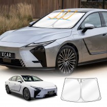 WindScreen Sun Shade for Lexus ES ES300h ES350e ES500e 2026-Onwards Blocks UV Rays Foldable Custom Wind Screen Sun Visor Protector