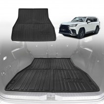 Boot Liner for Lexus LX Series LX500d LX600 2021-Onwards 5-Seater Heavy Duty All Weather Cargo Trunk Cover Mat Luggage Tray