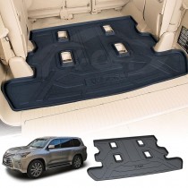Boot Liner for Lexus LX Series LX470 LX570 LX570s LX450d 2007-2021 Heavy Duty Cargo Trunk Mat Luggage Tray