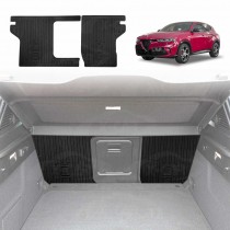 Back Seat Protector for Alfa Romeo Tonale 2022-Onwards All Weather Heavy Duty Car Seat Kick Mats Cover Accessories
