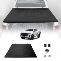 Soft Tonneau Cover for Mazda BT-50 BT50 Dual Cab TF Series 2020-Onwards Heavy Duty Tri-Fold Ute Tub Truck Cargo Bed Cover