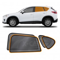  Magnetic Rear Side Car Port Window Sun Blind for Mazda CX-5 CX5 2012-2017 Sun Shade Mesh
