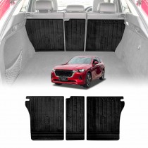 Back Seat Protector for Mazda CX-60 CX60 2023-2025 All Weather Heavy Duty Car Seat Kick Mats Cover