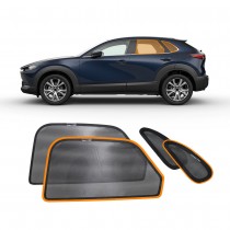 Port Rear Window Sun Shade for Mazda CX30 CX-30 2019-2024 Magnetic Car Sun Blind Mesh