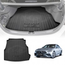 Boot Liner for Mercedes-Benz C-Class Sedan 2021-2026 All Weather Heavy Duty Cargo Trunk Mat Luggage Tray