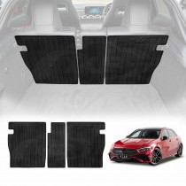 Back Seat Protector for Mercedes-Benz A-Class W177 Hatch 2018-Onwards All Weather Heavy Duty Car Seat Kick Mats Cover