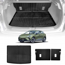 Boot Liner Back Seat Protector for MG MG4 2023-2025 All Weather Heavy Duty Cargo Car Trunk Kick Mats