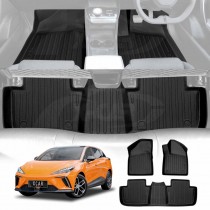 3D Floor Mats for MG MG4 2023-2026 Heavy Duty All Weather Car Mats Carpet Liner Set