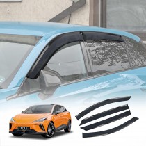 Weathershields for MG MG4 2023-2026 Car Weather Shields Wind Deflectors Window Sun Visor 4 Pcs
