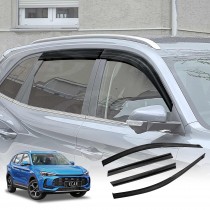 Weathershields for MG ZS 2024-Onwards Car Weather Shields Wind Deflectors Window Sun Visor 4 Pcs