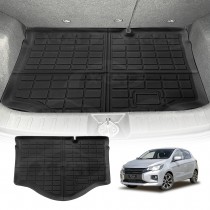 Boot Liner for Mitsubishi Mirage Hatch 2013-2022 All Weather Heavy Duty Cargo Trunk Cover Mat Luggage Tray Car Accessories