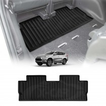 Third Row Seat Floor Mat for Mitsubishi Pajero Sport 7 Seater 2015-2025 Heavy Duty All Weather Car Waterproof Interior Protection Liner