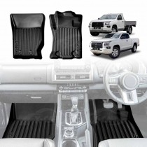 3D Floor Mats for Mitsubishi Triton MV Single Cab & Club Cab 2024-Onwards All Weather Heavy Duty Cargo Car Trunk Luggage Tray