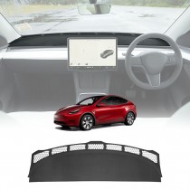 Luxury 3D Dash Mat Pad Cover Non-Slip for Tesla Model Y 2022