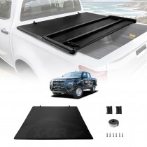 Soft Tonneau Cover for Nissan Navara D27 Series Dual Cab 2026-Onwards Heavy Duty Tri-Fold Ute Tub Truck Cargo Bed Cover