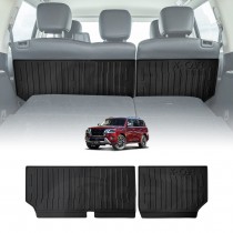 Back Seat Protector for Nissan Patrol Y62 Series 2012-Onwards All Weather Heavy Duty Car Seat Kick Mats Cover Accessories