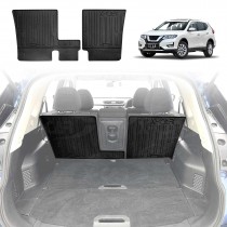 Back Seat Protector for Nissan X-trail Xtrail T32 2013-2022 All Weather Heavy Duty Car Seat Kick Mats Cover Accessories