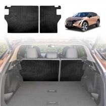 Back Seat Protector for Nissan Ariya 2023-Onwards All Weather Heavy Duty Car Seat Kick Mats Cover