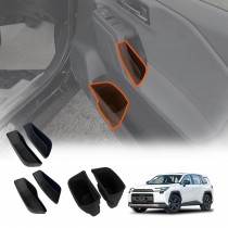 Door Handle & Side Storage Tray Set for Toyota RAV4 RAV 4 6th Gen 2026-Onwards Hidden Insert Pocket Organiser Box Accessories