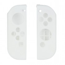Nintendo Switch Joy-Con Controller Silicone Cover Skins with Thumb Stick Joypad Cap Clear