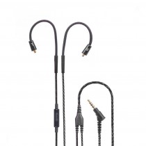 Replacement Audio Cable Mic For Shure SE215 SE315 SE425 SE535 SE846 UE900 Earphones Headphones