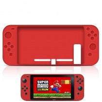 Red Silicone Cover Rubber Cases Skin Sleeve Protective for Nintendo Switch Joy-Con Controller