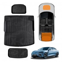 Interior Boot Liners Set for BYD Seal 2023-Onwards All Weather Car Front Trunk Toolbox Rear Cargo Cover Luggage Tray
