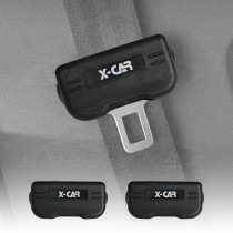 Seatbelt Buckle Silicone Protective Covers for Car Seat Belt Protector Universal Anti-Scratch Interior Accessories Large Size Set of 2