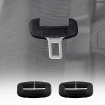 Seatbelt Buckle Silicone Protective Covers for Car Seat Belt Protector Universal Anti-Scratch Interior Accessories Small Size Set of 2