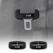 Seatbelt Buckle Silicone Protective Covers for Car Seat Belt Protector Universal Anti-Scratch Interior Accessories Small Size Set of 2
