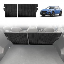 Back Seat Protector for Subaru Crosstrek 2023-Onwards All Weather Heavy Duty Car Seat Kick Mats Cover Accessories