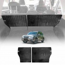 Back Seat Protector for Subaru Forester 2012-2018 All Weather Heavy Duty Car Seat Kick Mats Cover Accessories