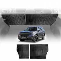 Back Seat Protector for Subaru Forester 6th Gen 2025-Onwards All Weather Heavy Duty Car Seat Kick Mats Cover