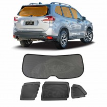 Window Sun Shades for Subaru Forester 2018-2024 Car UV Protection Custom Rear Windscreen Shade SunBlind Mesh