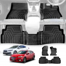 3D Floor Mats for Subaru Impreza AUTO G5 Series 2017-2023 Heavy Duty All Weather Car Mats Carpet Liner Set