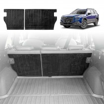 Back Seat Protector for Subaru Outback 7th Gen 2025-Onwards All Weather Heavy Duty Car Seat Kick Mats Cover