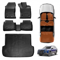 3D Floor Mats Boot Liner Set for Subaru Outback 7th Gen 2025-Onwards All Weather Heavy Duty Cargo Car Trunk Luggage Tray