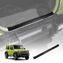 Boot Sill Protector Panel Trim for Suzuki Jimny XL 5-Door 2023-Onwards Black Rear Scuff Plate Protection Accessories
