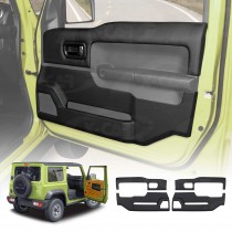 Front Door Protector Cover Panel for Suzuki Jimny 3‑Door 2018–Onwards Protective Anti-Kick Pad Interior Accessories