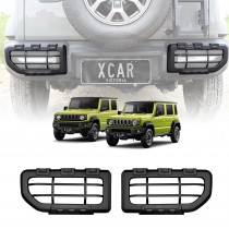 Tail Light Trim for Suzuki Jimny 2018-2025 Matt Black Rear Lamp Taillight Frame Cover Guard Set of 2