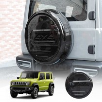 Spare Wheel Cover for Suzuki Jimny XL 5-Door 2023-Onwards Spare Tire Protective Cover Glossy Black Exterior Accessories