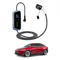 Tesla Model Y L 6-Seat 2026-Onwards Type 2 Portable EV Charger 10 Amp 2.4KW AU Plug 5 Meters