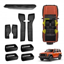 Interior Storage Box Set for GWM Tank 300 Tank300 2023-Onwards Dash Grab Tray Door Pocket & Side Bin Under Handle Organizer Accessories