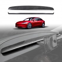 Dashboard Cover Trim Set for Tesla Model 3 Highland 2023-Onwards Carbon Fiber Style Dash Wrap Cap Panel Interior Accessories