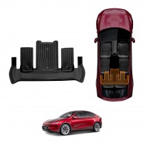 Third Row Floor Mat for Tesla Model Y L 6-Seat 2026-Onwards All Weather Heavy Duty Cargo Car Trunk Luggage Tray