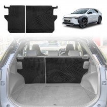 Back Seat Protector for Toyota bZ4X Auto 2WD 2023-Onwards All Weather Heavy Duty Car Seat Kick Mats Cover